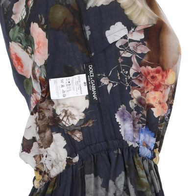 Dolce & Gabbana Baroque Painting Print Dress