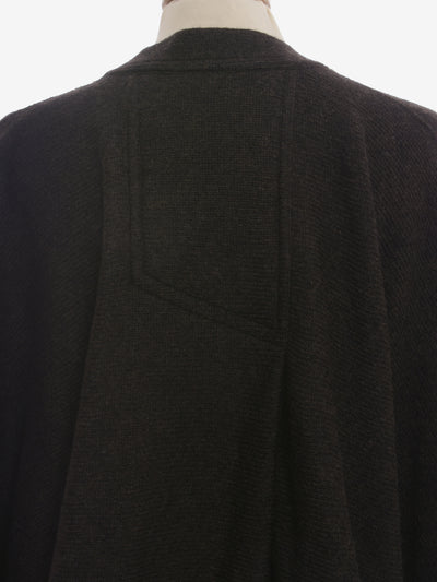 Issey Miyake Permanente Wool Dolman Coat - 80s