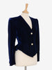 Juanita Sabbadini Blue Velvet Suit