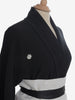 Vintage Black Japanese Kimono