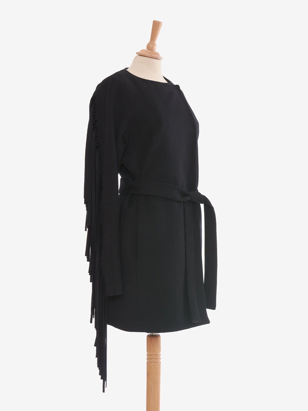 Vionnet Coat with bangs and belt