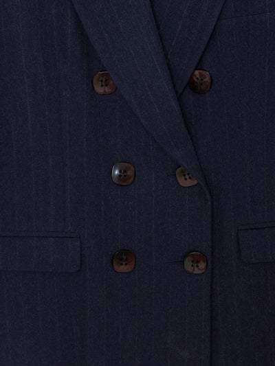 Saint Laurent Rive Gauche Pinstripe Suit