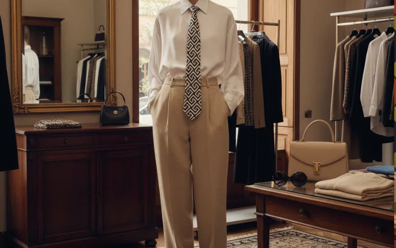 Vintage Ties as a Genderless Accessory