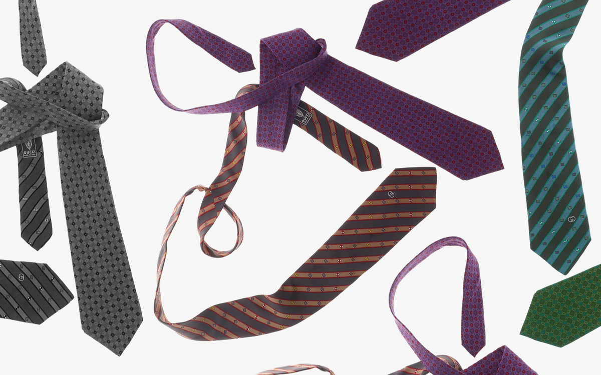 Vintage Ties as a Genderless Accessory