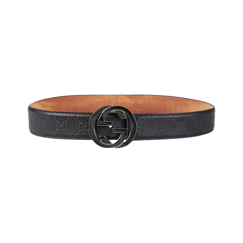 Secondhand Gucci Guccissima Interlocking G Belt