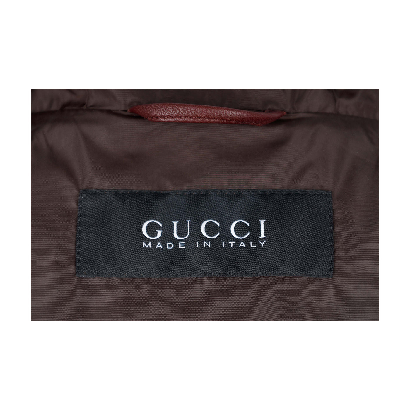 Second hand Gucci Brown Leather Jacket