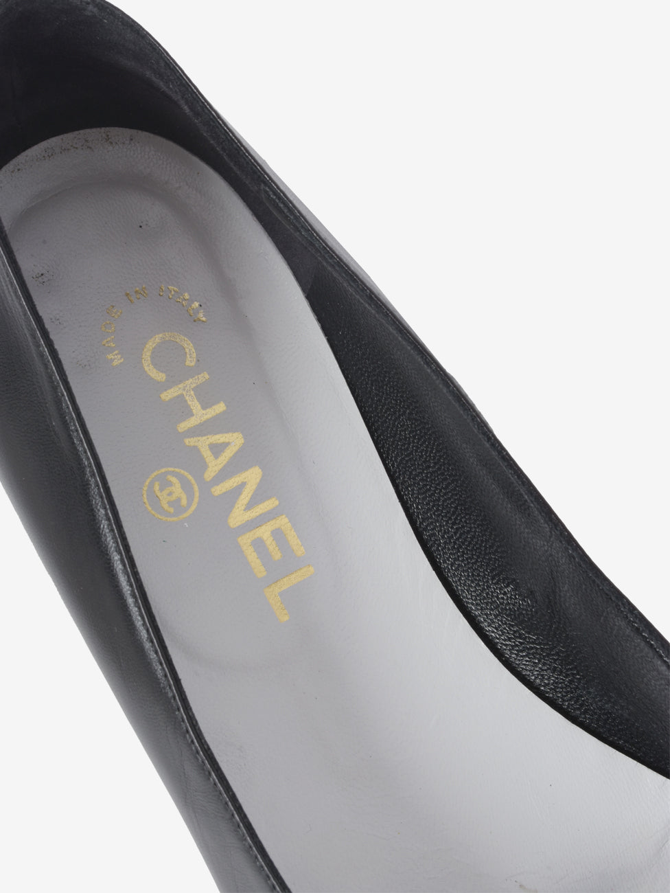 Chanel Leather Ballerina Shoes