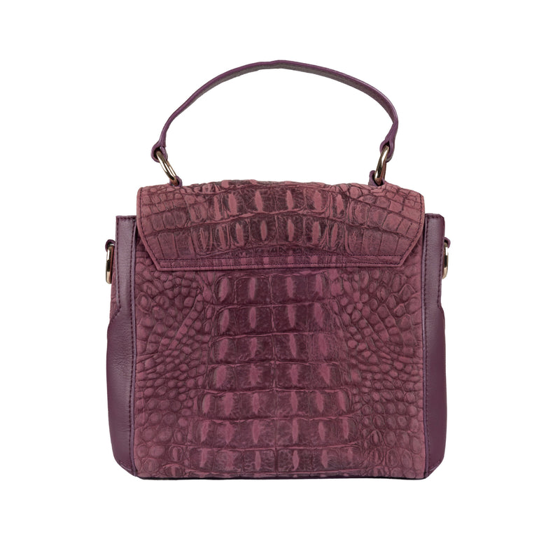 Secondhand Vivienne Westwood Croc-embossed Shoulder Bag