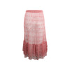 Collection Privée pink macramè skirt pre-owned