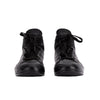 Prada black leather sneakers shoes pre-owned