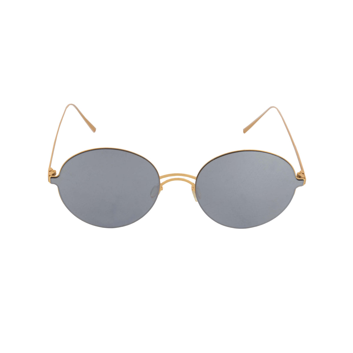 Secondhand Gianfranco Ferré Wire Rimmed Round Sunglasses