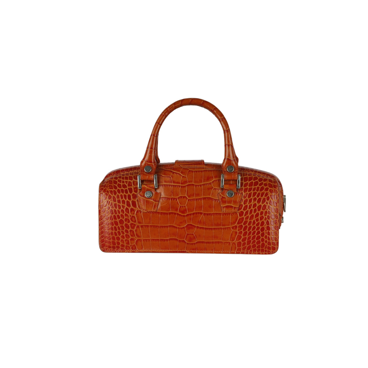 Secondhand L.A.P.A. Vintage Croco Handbag