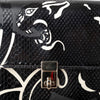 Secondhand Valentino Leather and Snakeskin Panther Crossbody Bag