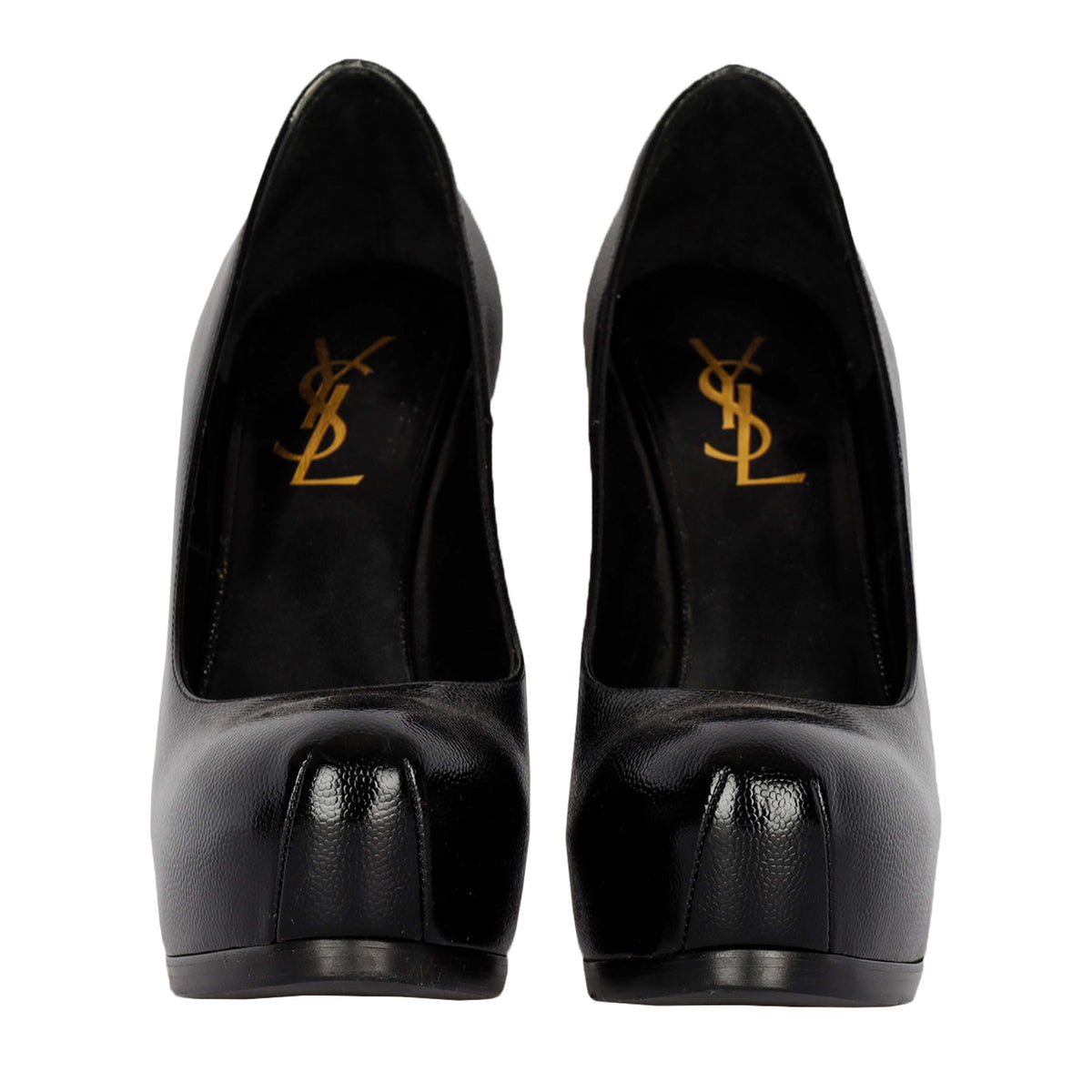 Second hand Saint Laurent Black Leather Pumps