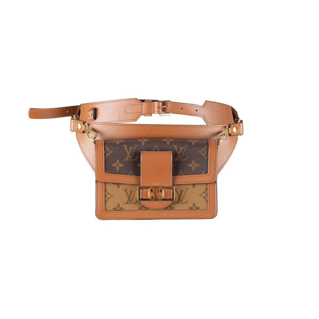 Secondhand Louis Vuitton Monogram Reverse Canvas Dauphine Bumbag 