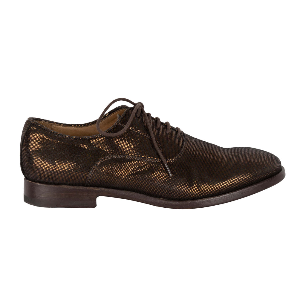 Secondhand Paul Smith Metallic Lace-up Shoes