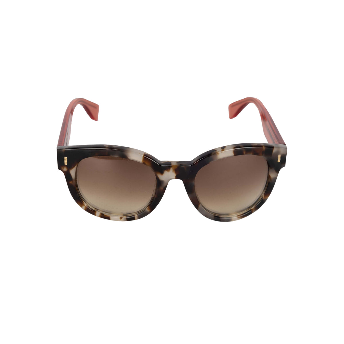 Secondhand Fendi Acetate and Tortoiseshell Colorblock Sunglasses