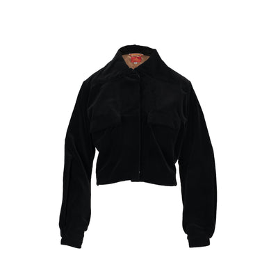 Vivienne Westwood black short velvet jacket pre-owned