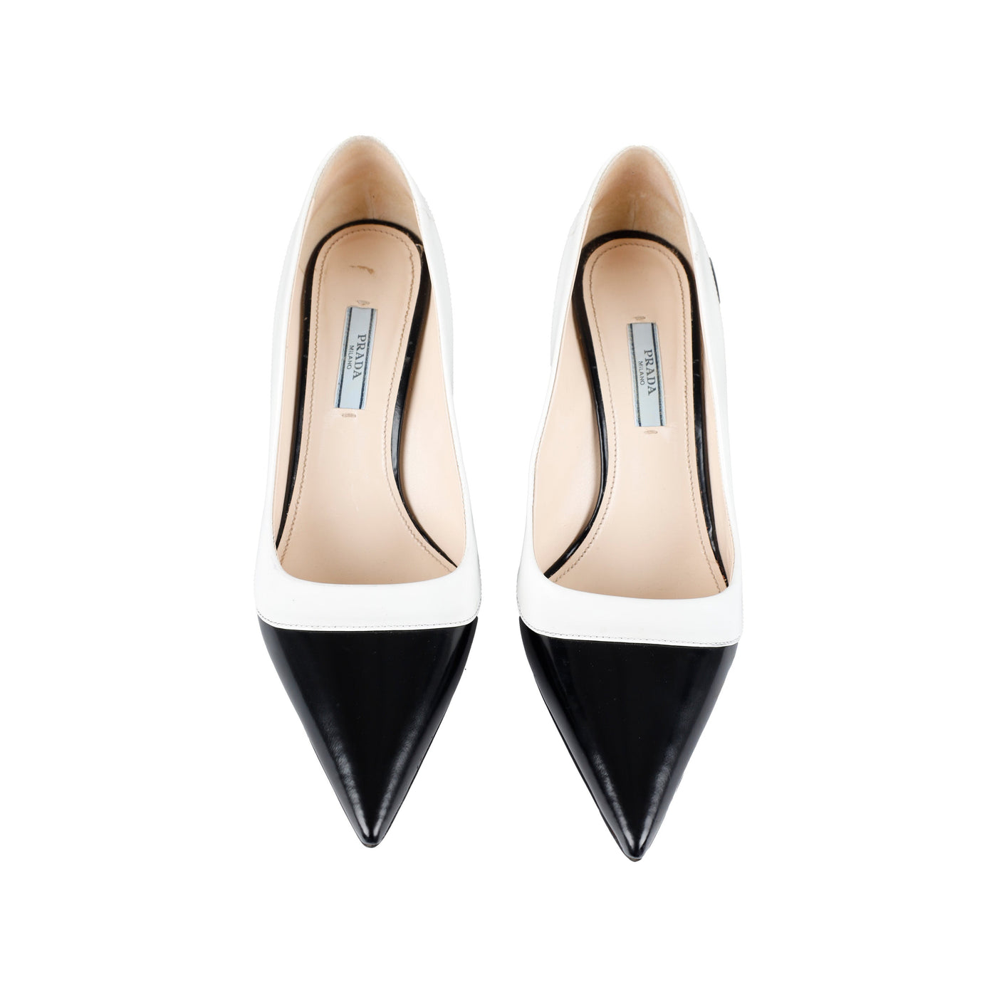 Secondhand Prada Pointed-toe Colorblock Pumps