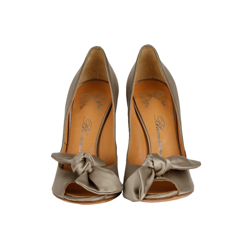 Blumarine Peep Toe Pumps Pre-Owned