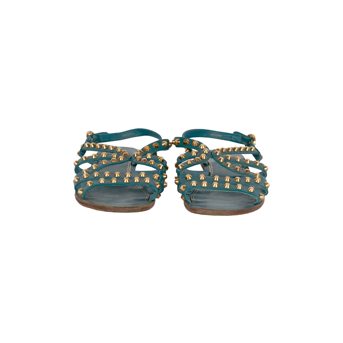 Secondhand Prada Studded Grecian Sandals 