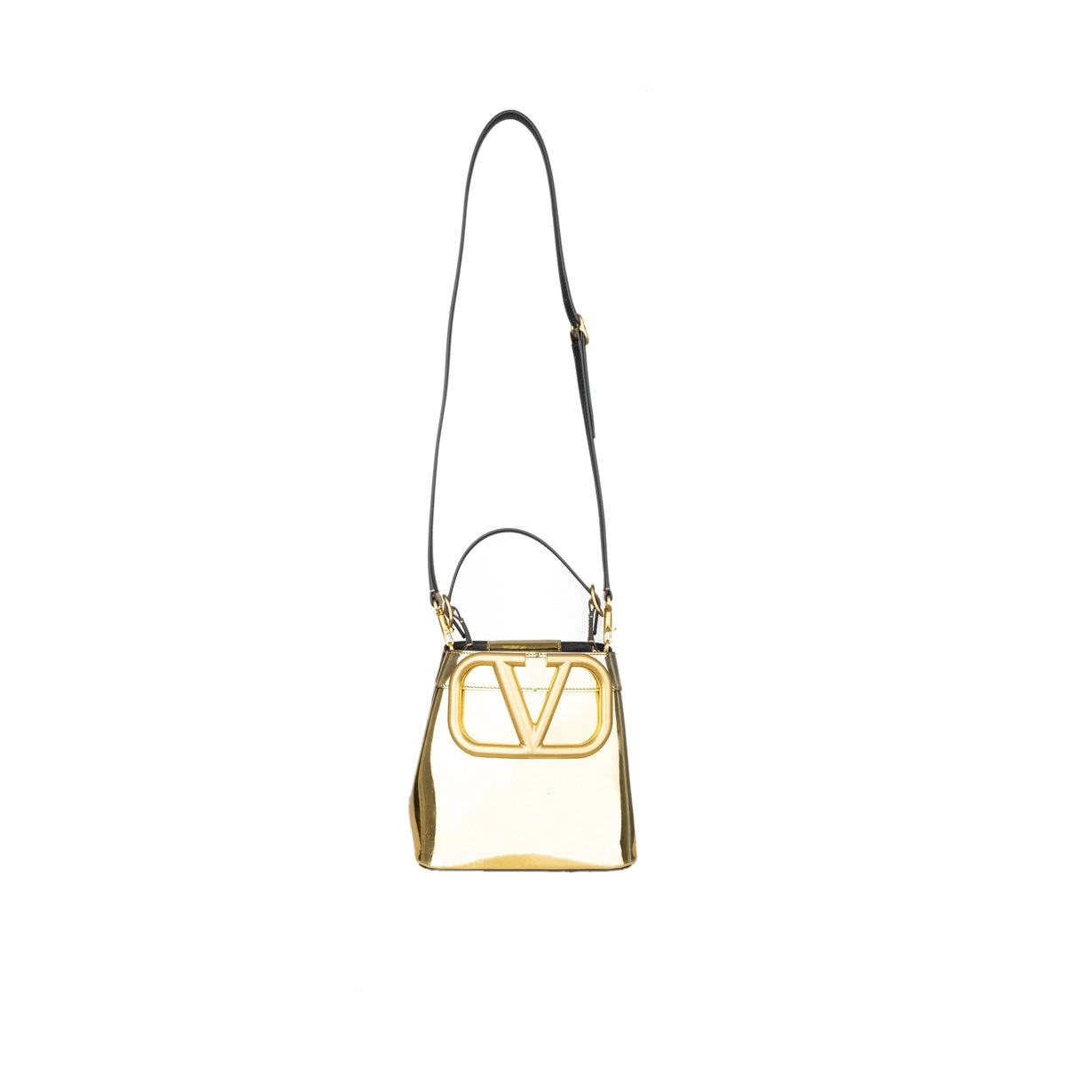 Secondhand Valentino Supervee Logo Tote Bag