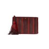 Secondhand Anya Hindmarch Red Stripe Clutch