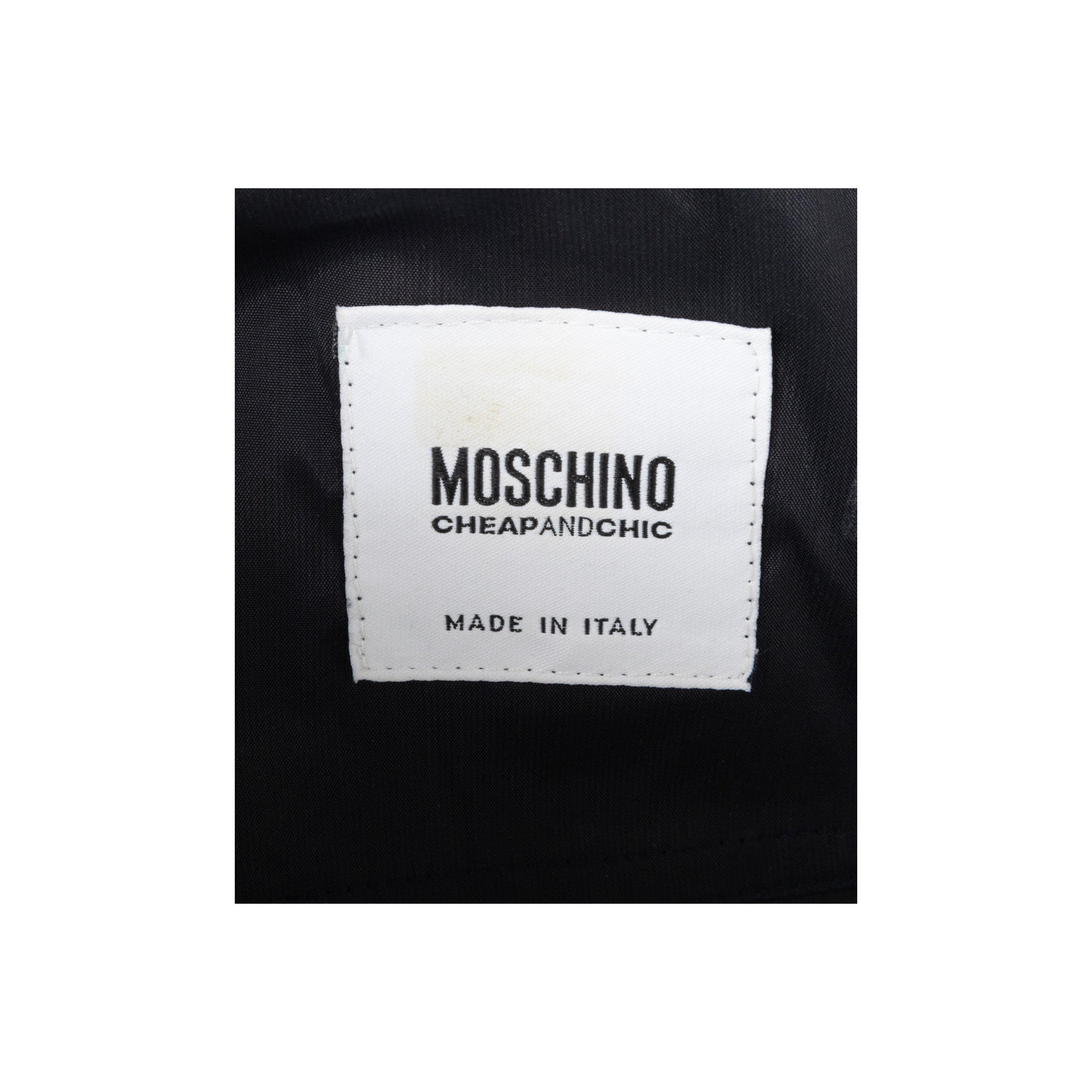 Secondhand Moschino Cheap and Chic Fitted Windbreaker Jacket 