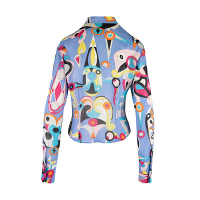 Secondhand Emilio Pucci Abstract Printed Shirt