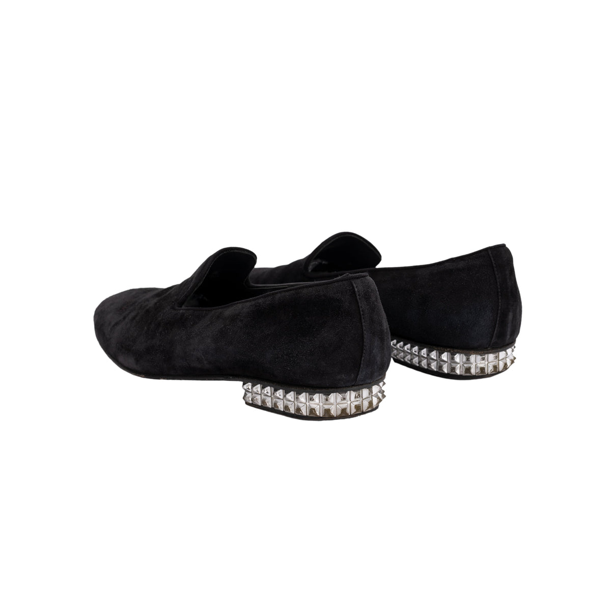 Collection Privée black suede loafers pre-owned