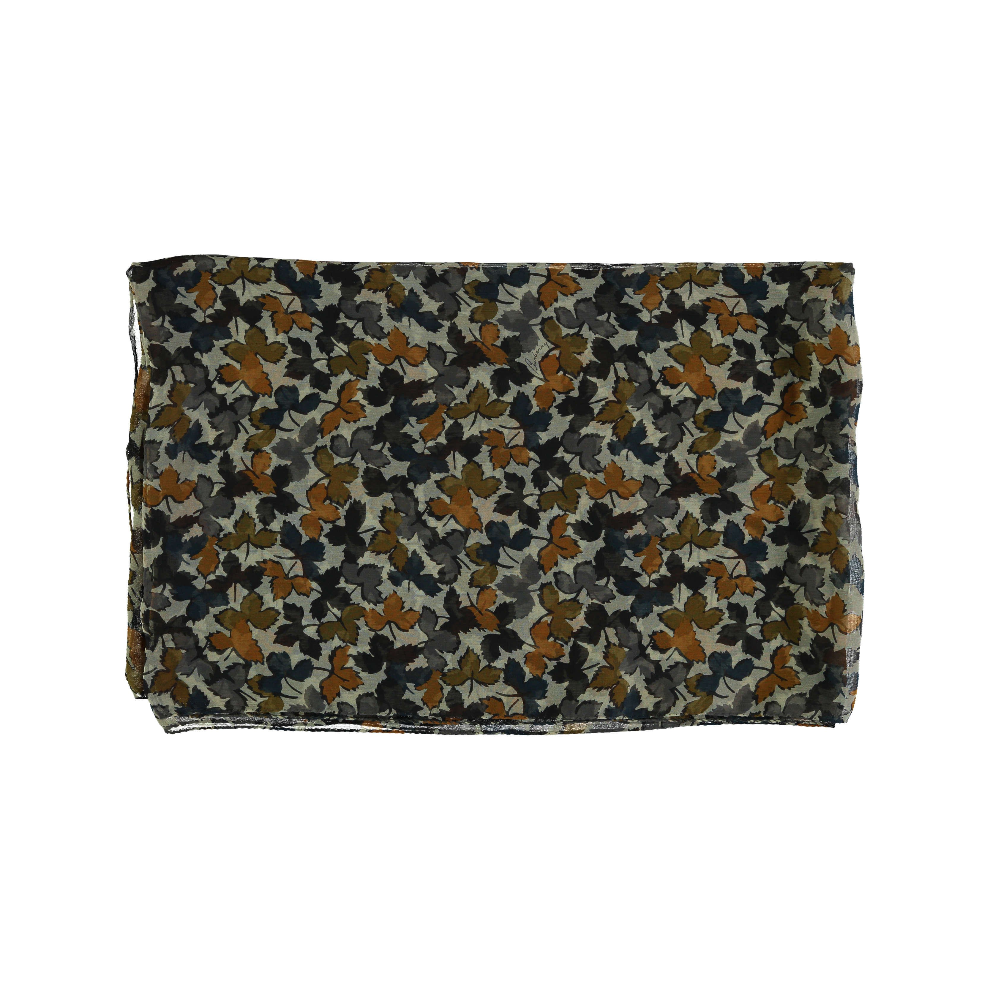 Burberry leaf shop scarf