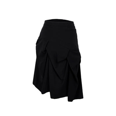 Second hand Vivienne Westwood Asymmetrical Black Maxi Skirt