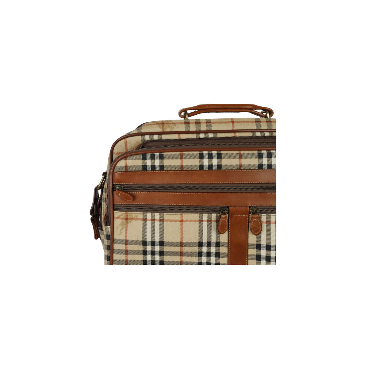 Secondhand Burberry Logo Travel Bag