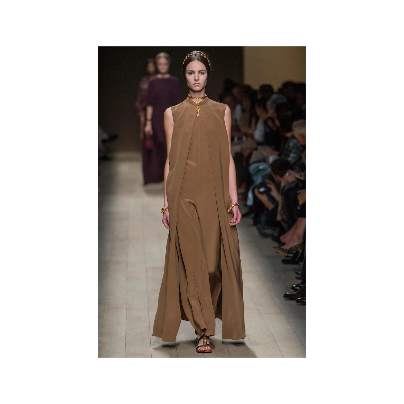 Secondhand Valentino Long Jumpsuit with Cape