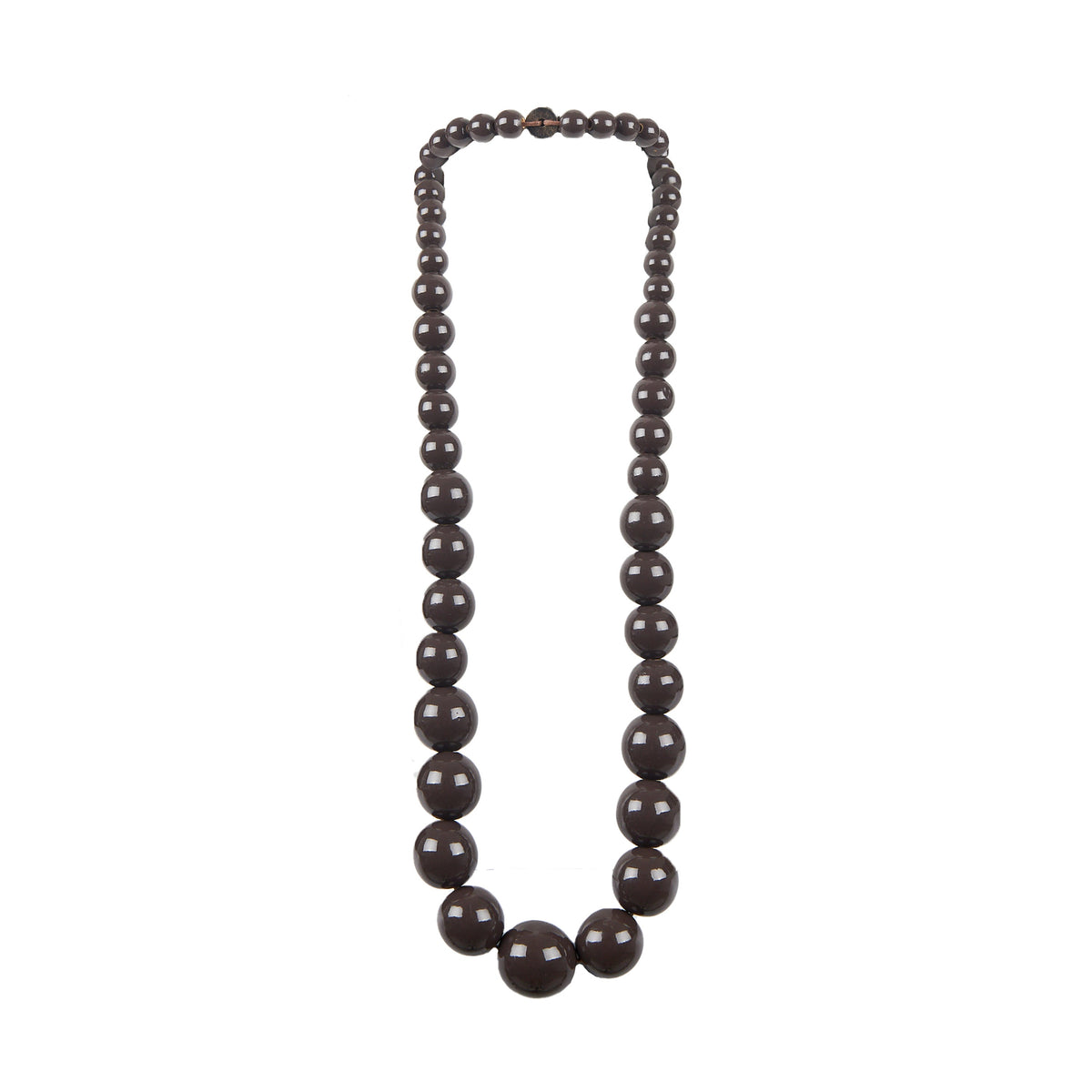 Secondhand Nathalie Costes Wooden Bead Necklace