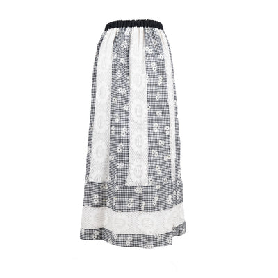 Secondhand Collection Privée Vintage Cotton Long Skirt