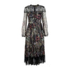 Secondhand Red Valentino Lace Trimmed Floral Print Dress 