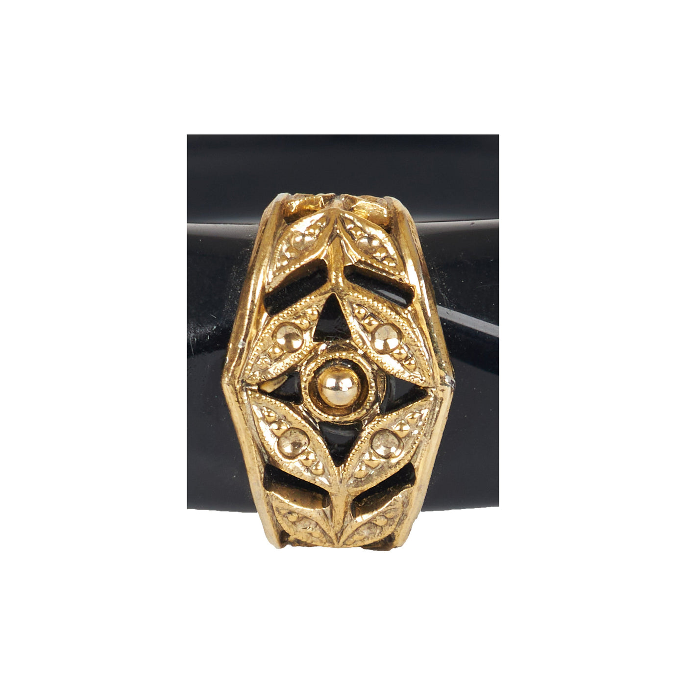 Secondhand Collection Privée Bracelet with Golden Metal Details