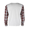Secondhand Comme des Garçon T-shirt with Checkered Sleeve
