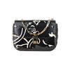 Secondhand Valentino Leather and Snakeskin Panther Crossbody Bag