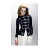 Chanel Navy Majorette Jacket with Pearls - '10s