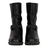 Second Hand Fendi Black Leather Joan Studded Biker Boots