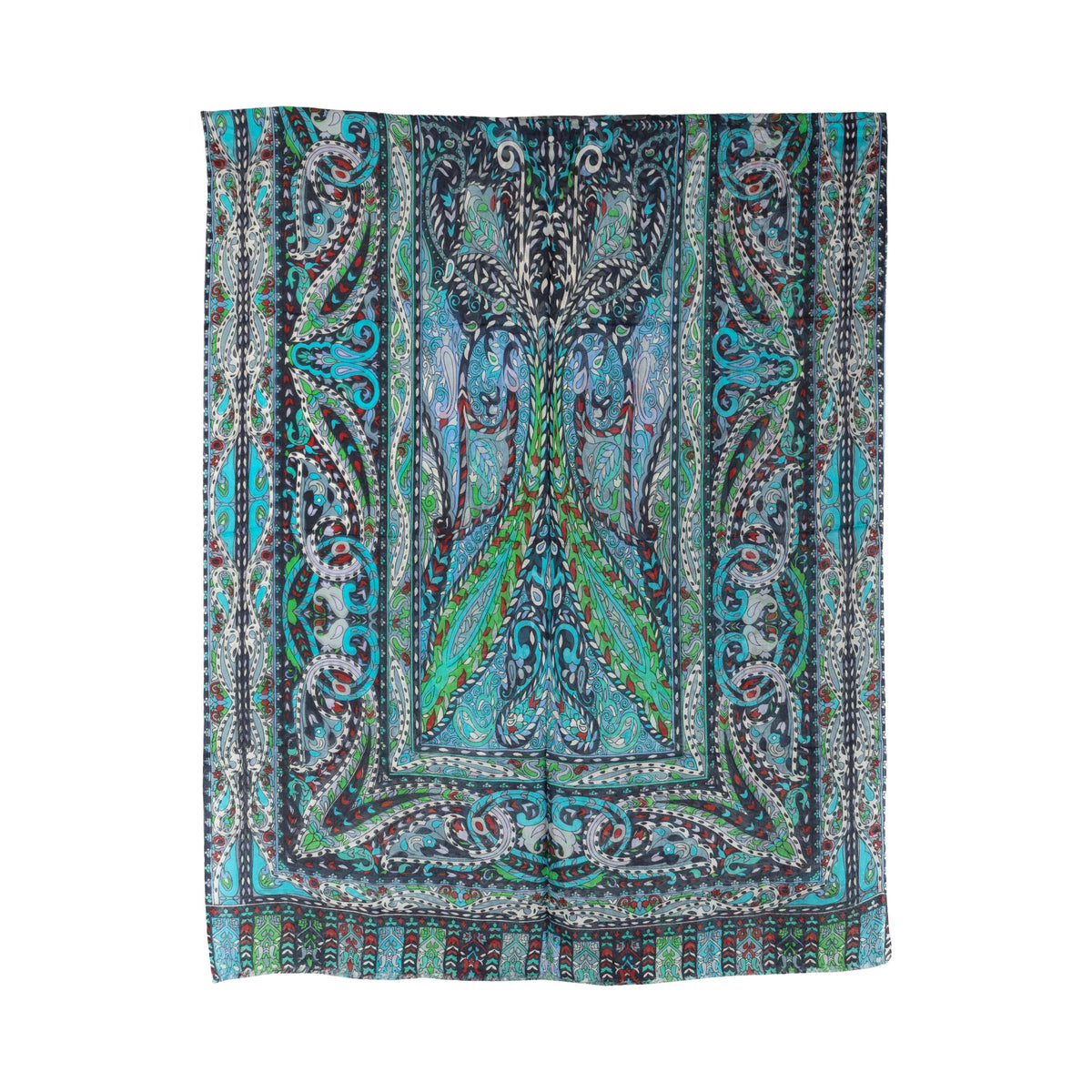 Secondhand Etro Paisley Silk Scarf