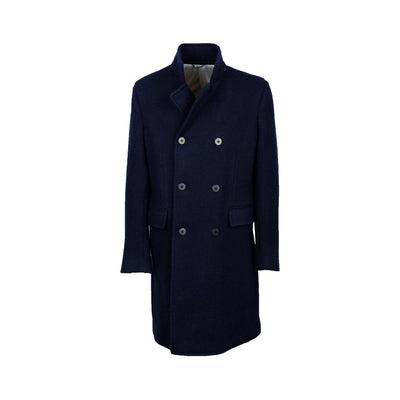 Doubkle Breasted Kintted Coat pre-owned