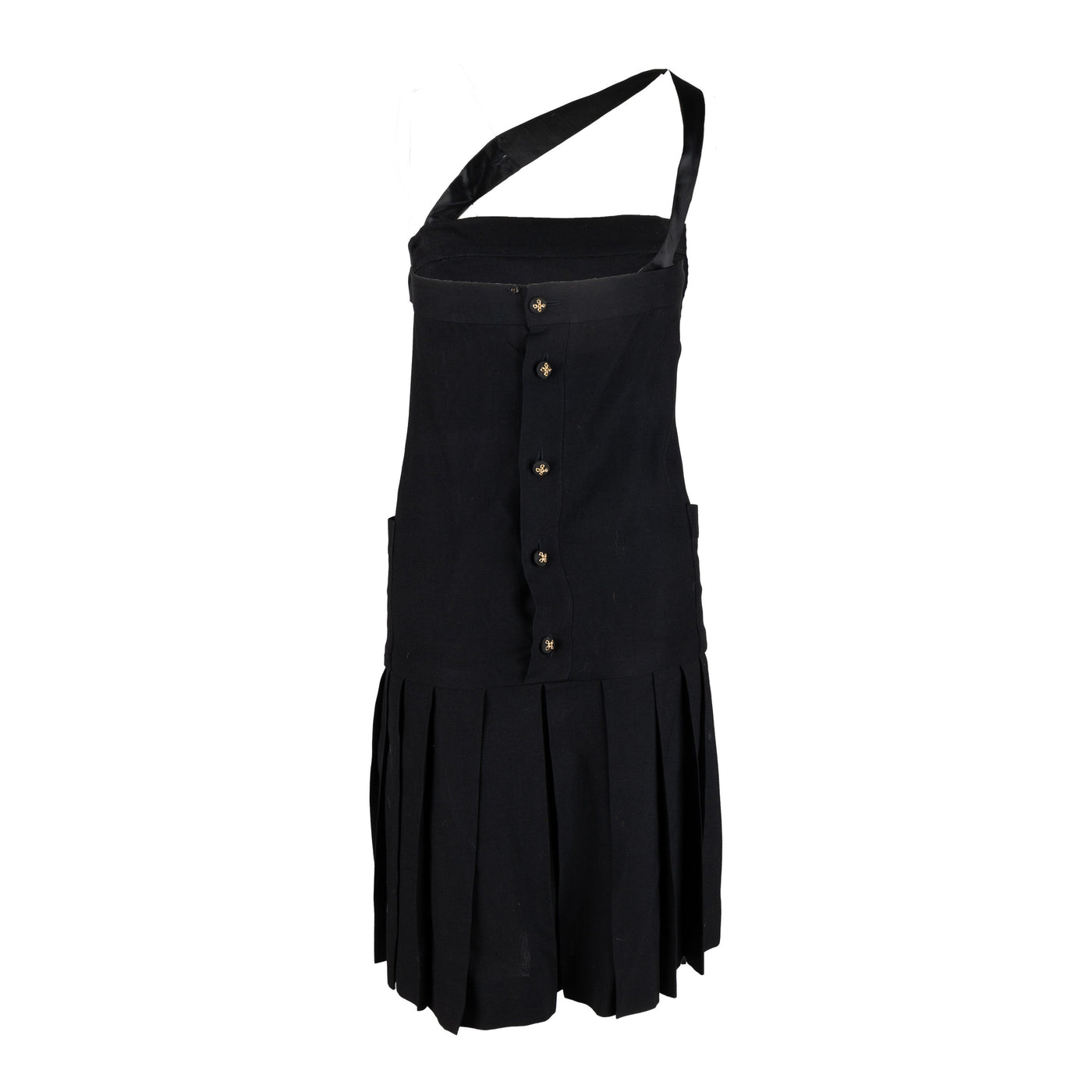 Secondhand Chanel Pleated Dress with Strap