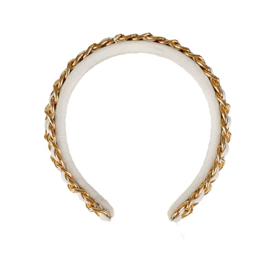 Secondhand Collection Privée Layered Chain Hairband