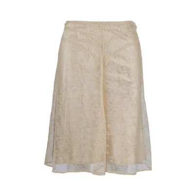 Secondhand Moschino Lace A-line Skirt 