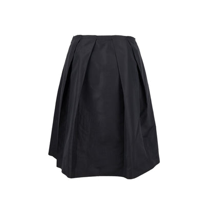 Secondhand Prada Pleated Silk Skirt 
