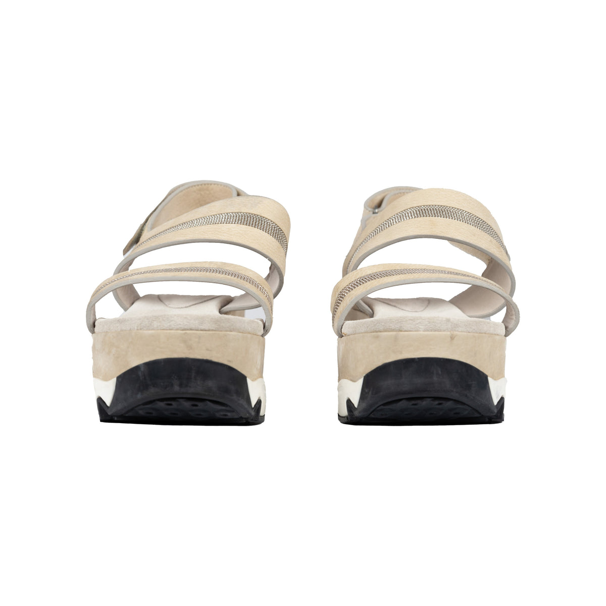 Secondhand Brunello Cucinelli Wedge Sandals with Straps