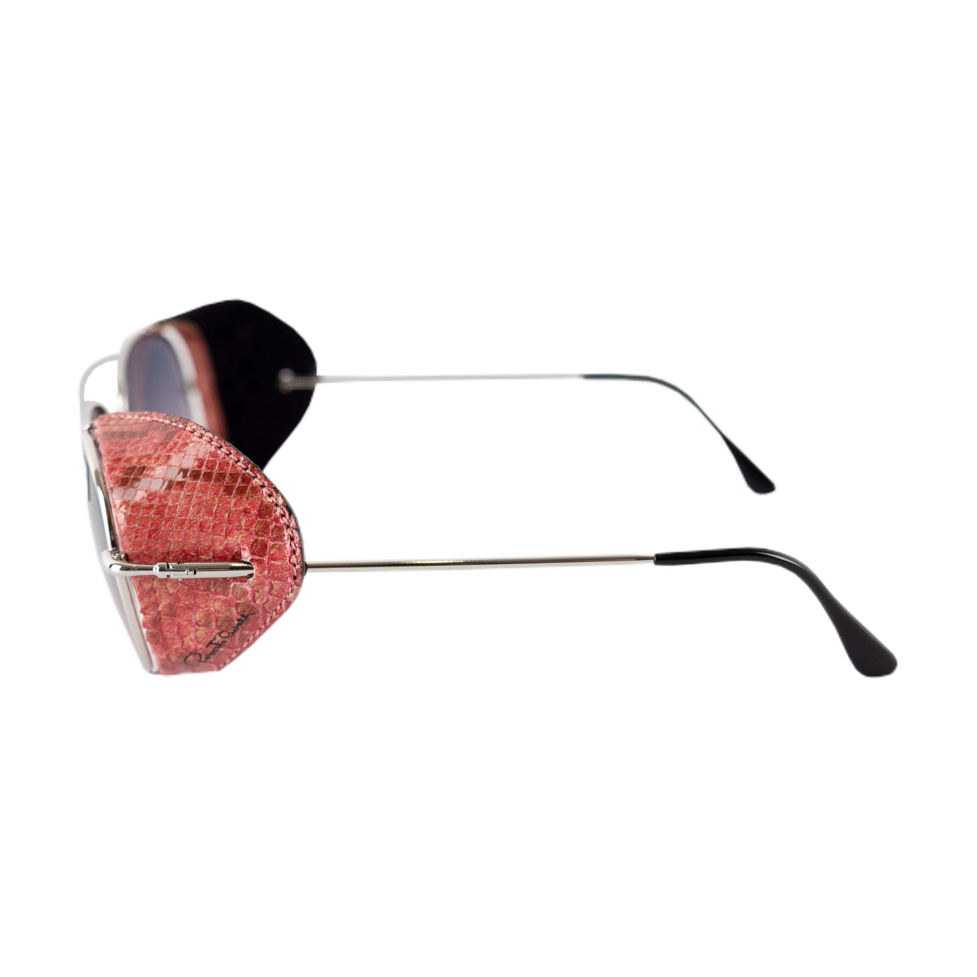 Second hand Roberto Cavalli Aviator Snakeskin Sunglasses